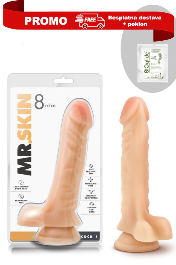 Promo 38  Dr.Skin realistični dildo u boji kože 330481